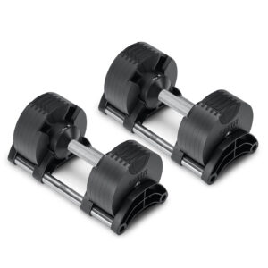 SMRTFT NUOBELL 50 lb. Adjustable Dumbbells (Sold in Pairs)