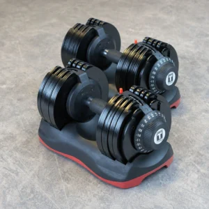 Body-Solid Tools Adjustable Dumbbell Set, 11 lb. to 66 lb.